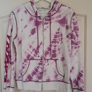 Victoria Secret Tie Dye Full zip hoodie